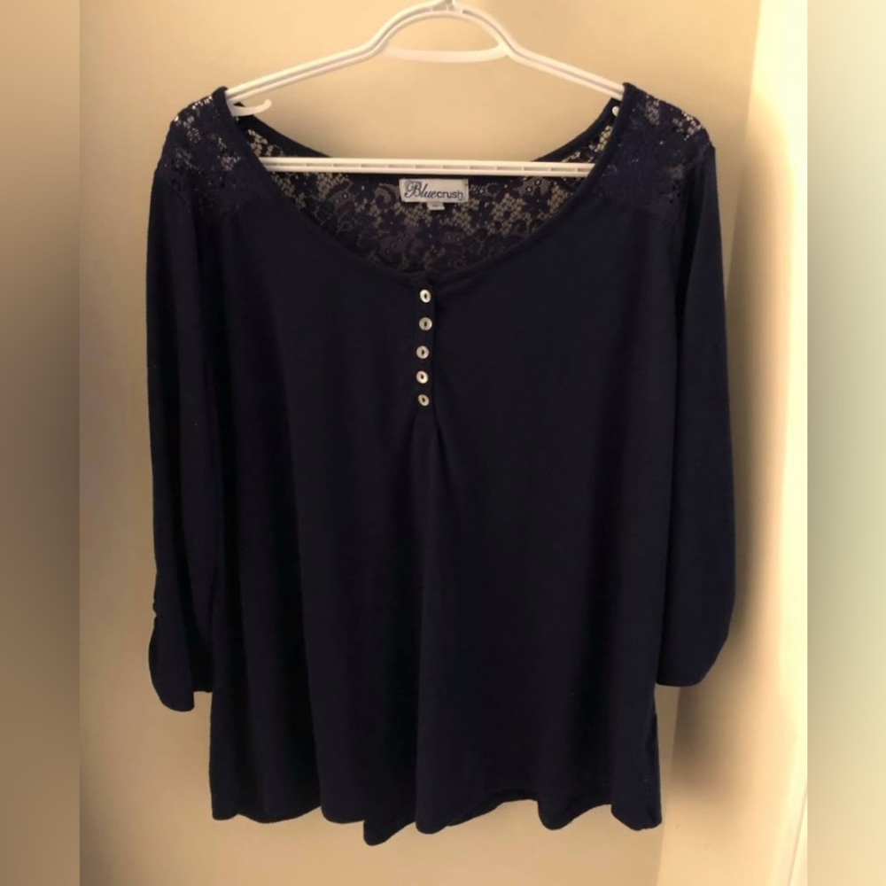 Women's Longsleeve Top (Bluecrush) - Size 2X